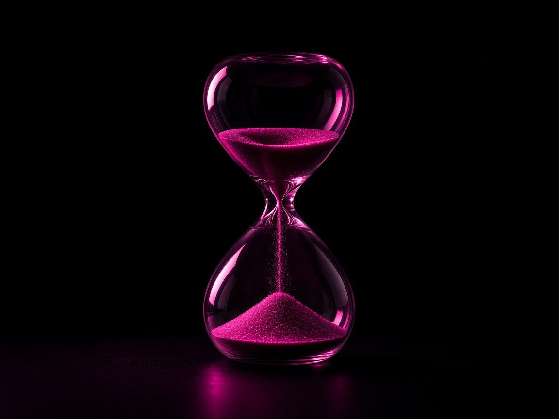 CamZey first minute, shown as an hourglass